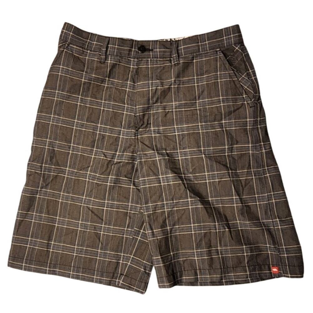 Hawk Mens Size 36 Casual Skate Surf Cargo Shorts Flat Front Casual Summer Shorts
